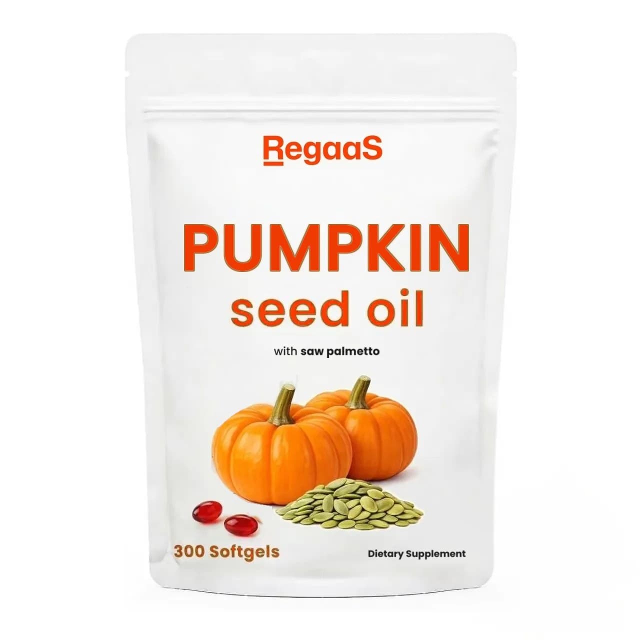 PUMPKIN seed oil with saw palmetto